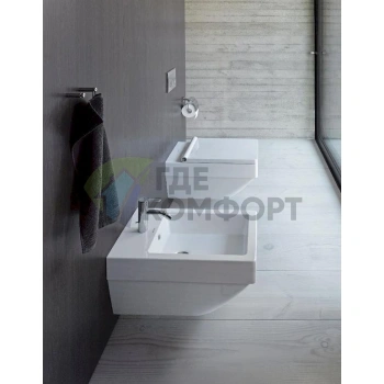 Подвесной унитаз Duravit Vero Air 252509 безободковый (2525090000) - фото 3