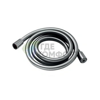 Поливочный шланг Almar Black 120 см с хромированными фитингами (C084061.CR)