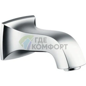 Излив для ванны Hansgrohe Metropol Classic 13425000: настенный поворотный