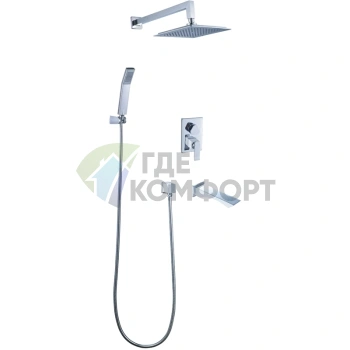 Встраиваемый душевой комплект Lemark Contest LM5822CW - фото 1