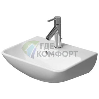 Накладная раковина для рук Duravit ME by Starck 450x320 мм, белая (719450000) - фото 1