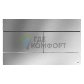Кнопка смыва OLI Slim 659044: хромированная - фото 1
