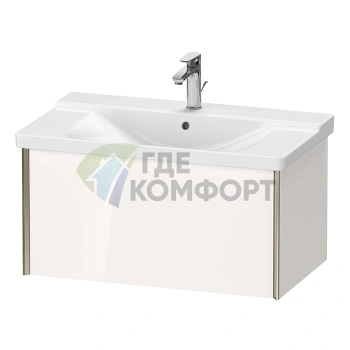 Подвесная тумба Duravit XViu 405x810x469 мм: стиль и функциональность для вашей ванной (XV40160B122) - фото 1