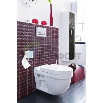 Элегантный подвесной унитаз Creavit Dream DR321 для современного интерьера - фото 2