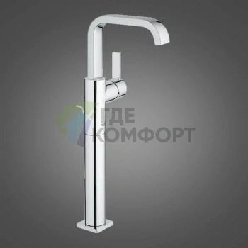 Смеситель Grohe Allure 32249000 для умывальника: стильный дизайн и эргономичная конструкция - фото 2