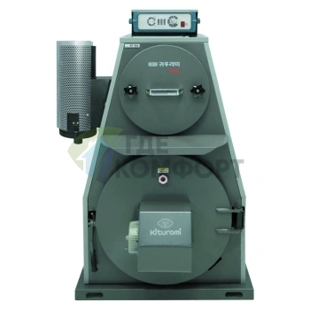 Твердотопливный напольный двухконтурный котел Kiturami KF-35B 24-0 кВт