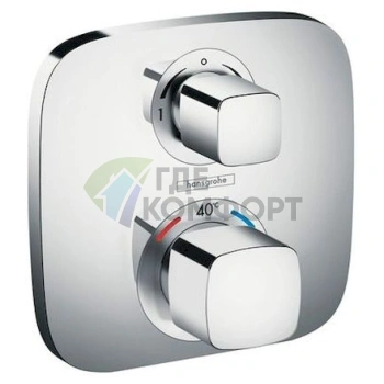 Термостат для ванны с душем Hansgrohe Ecostat E 15708000 - фото 1