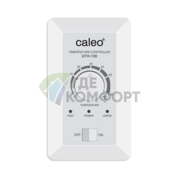 Терморегулятор Caleo UTH-130 накладной аналоговый 4 кВт