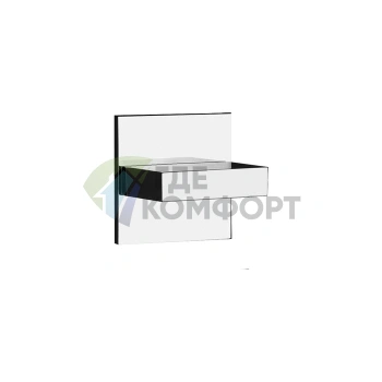 Встраиваемый запорный вентиль Gessi Rettangolo 3/4 наружная резьба, хром (43264#031) - фото 1