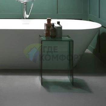 Табурет Laufen Kartell: пластиковый, изумрудный, 46.5×33×28 см (3.8933.0.092.000.1) - фото 1