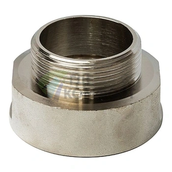 Переходник STOUT ВН 2 x 1 1/2 внутренняя/наружная резьба никелированный - фото 2