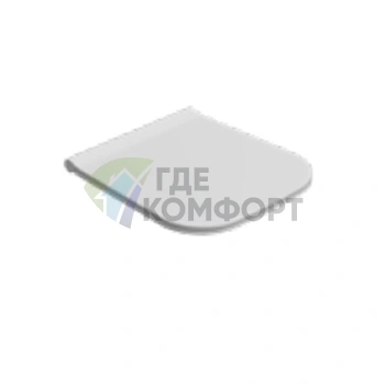 Съемное сиденье для унитаза GLOBO Stone STS07 белое с микролифтом (ST024.BI) - фото 1
