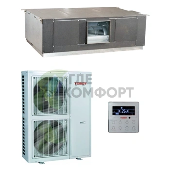 Канальная сплит-система высокой производительности Tosot TFR25C/I_TFR25C/O on/off