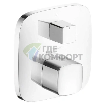 Термостатический смеситель Hansgrohe PuraVida для ванны с душем - фото 1