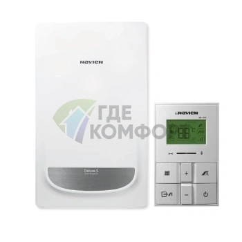 Настенный газовый котел Navien Deluxe S-13K Coaxial - фото 2