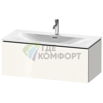 Подвесная тумба Duravit L-Cube White High Gloss: элегантная функциональность для вашей ванной (LC613802222) - фото 1