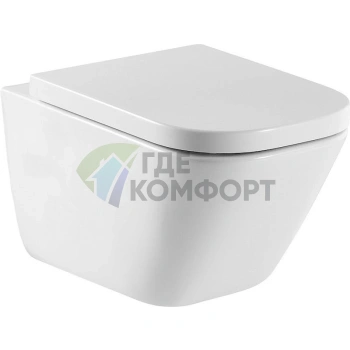 Подвесной унитаз Roca Gap с технологией Clean Rim