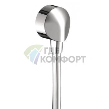 Подводка для скрытого смесителя HG Fixfit E, шланговая, G1/2, хром (27454000) - фото 1
