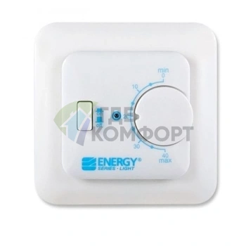 Терморегулятор Energy TK04 с датчиком пола-механический-для скрытого монтажа