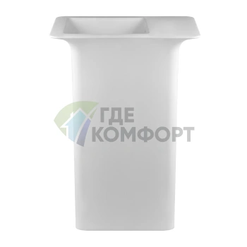Напольная раковина Gessi iSpa 60x45 см, матовый белый - фото 1