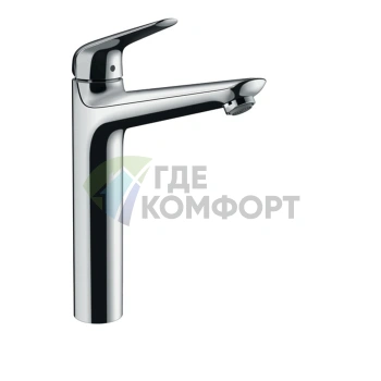 Смеситель для раковины Hansgrohe Novus однорычажный, хром (71123000) - фото 1