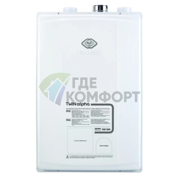 Газовый котел настенный двухконтурный Kiturami Twin Alpha-16 18-6 кВт