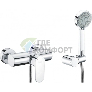 Смеситель для душа Wasserkraft Donau 5302 напольный