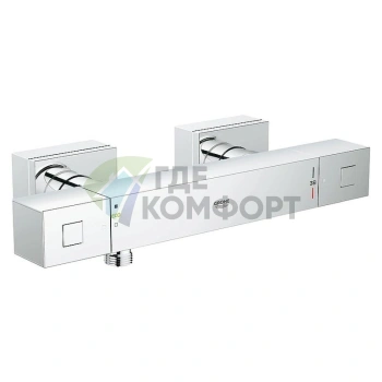 Термостат для душа Grohe Grohtherm Cube 34488000 со скрытым монтажом и латунным смесителем - фото 1