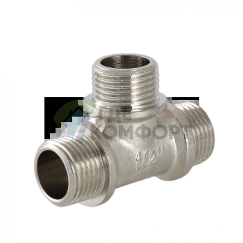 Тройник с наружной резьбой 1/2 Valtec - фото 3
