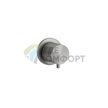 Запорный вентиль GESSI 316 3/4 наружная резьба, сталь brushed (54564#239) - фото 1