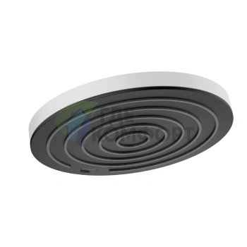 Верхний душ Hansgrohe Pulsify 260 мм с EcoSmart, цвет белый матовый/графит (24141700) - фото 1