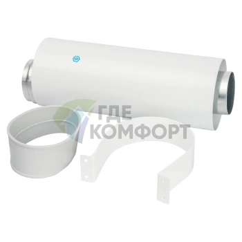 Труба коаксиальная Stout DN60/100 250 мм п/м SCA-6010-000250 - фото 1