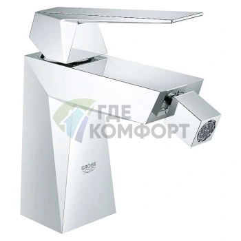 Стильный настенный смеситель Grohe Allure Brilliant 23117000 для биде - фото 1