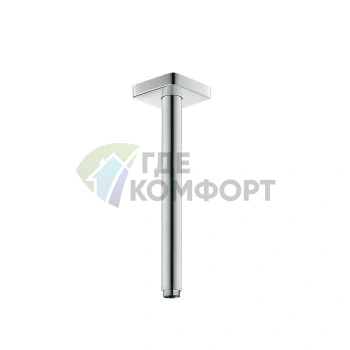 Потолочное подключение S 300 мм с резьбой G1/2 хром (27389000) - фото 1
