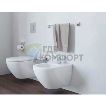 Стильный настенный смеситель Grohe Allure Brilliant 23117000 для биде - фото 2