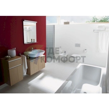 Подвесной унитаз Duravit D-Code с системой скрытого монтажа (22110900002) - фото 2