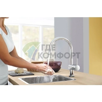 Смеситель Grohe Minta Touch для кухни с умным управлением - фото 4