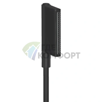Ручной душ AX One с системой 2jet, матовый черный (45720670) - фото 1