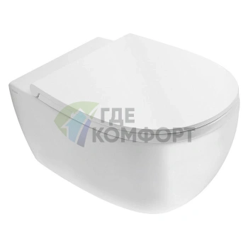 Подвесной унитаз Globo 4all MDS03.BI безободковый (MDS03.BI) - фото 1