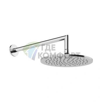 Душевая головка Gessi Anello с поворотным шарниром, 250 мм, хром (63348#031) - фото 1