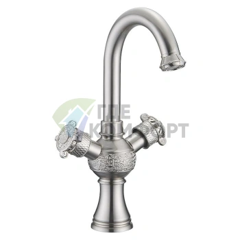 Смеситель Zorg Antic A 2007U-SL для раковины, хром