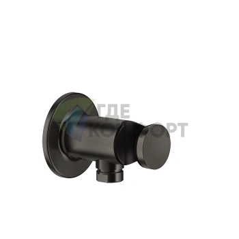 Держатель для душевой лейки GESSI INCISO с подключением 1/2, цвет Nero XL (58161#299) - фото 1