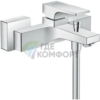 Смеситель для ванны с душем Hansgrohe Metropol 32540000 — стиль и функциональность - фото 1