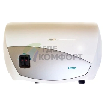 Водонагреватель на душ и кухню Atmor Lotus 5000 универсальный с душевой лейкой и краном - фото 1
