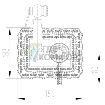 Встраиваемый смеситель Lemark Jasmine LM6619ORB с гигиеническим душем