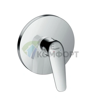 Встраиваемый смеситель для душа Hansgrohe Novus Highflow, хром (71066000) - фото 1