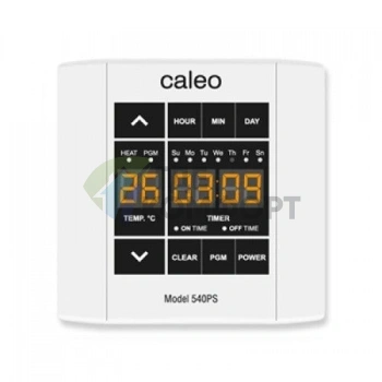 Терморегулятор Caleo 540PS накладной цифровой с программированием 4 кВт