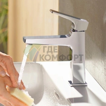 Смеситель для раковины Hansgrohe Metropol 100, хром (32500000) - фото 1
