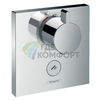 Термостат для душа Hansgrohe ShowerSelect с системой выбора душа, хром (15761000) - фото 1