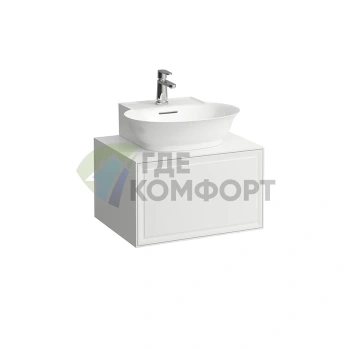 Подвесная база New Classic Laufen с ящиком 580×450×350 мм, белая глянцевая (4.0600.3.085.631.1) - фото 1